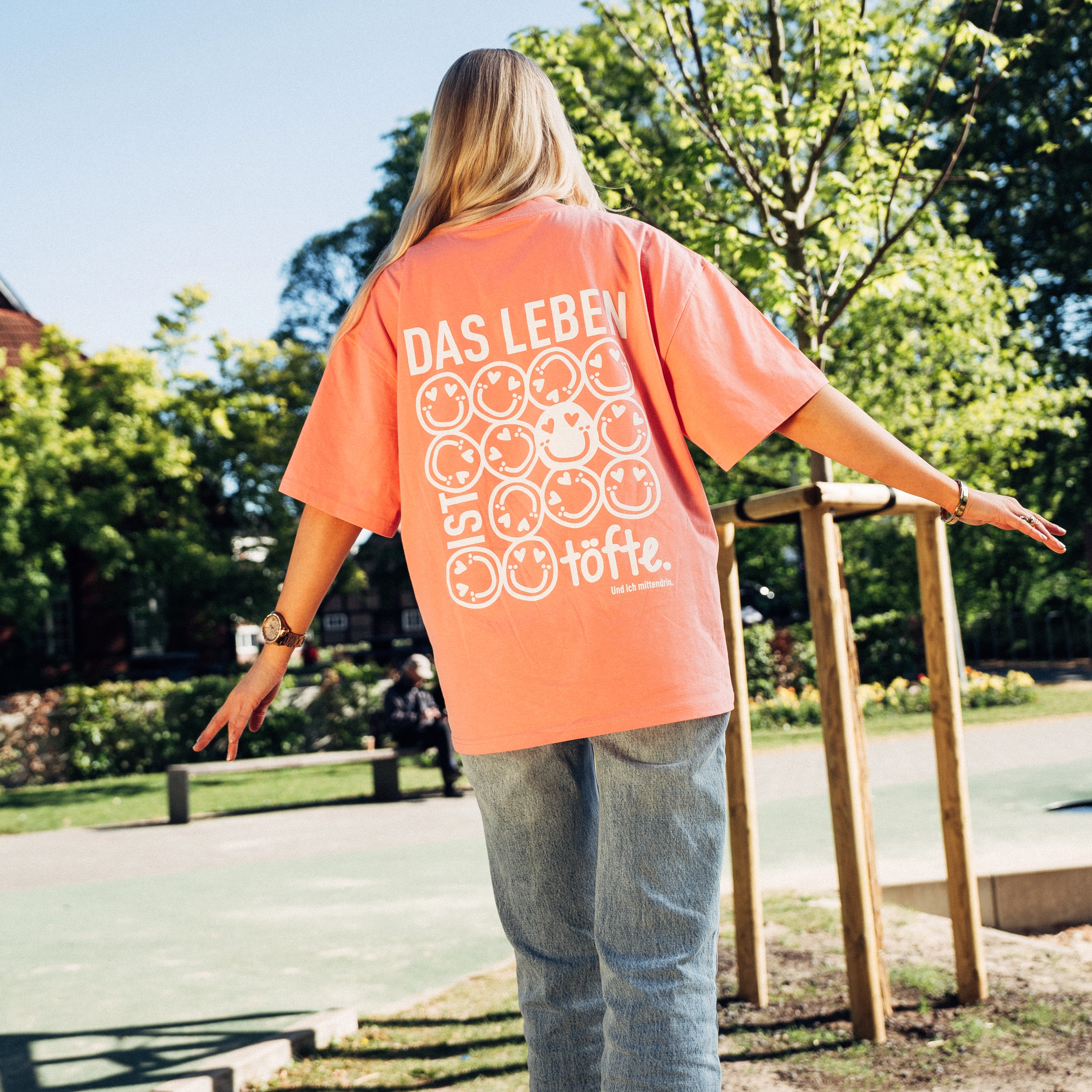 T-Shirt "Das Leben ist töfte!"